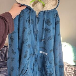 Burton Xsmall (14y) Feather Hoodie *see note*